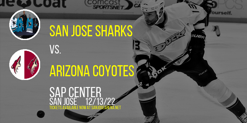 San Jose Sharks vs. Arizona Coyotes at SAP Center