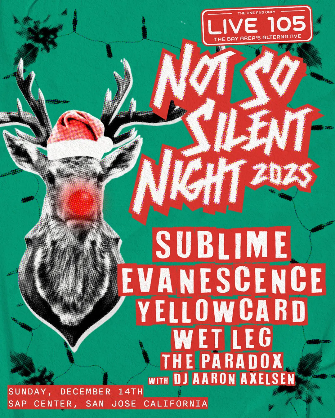 Not So Silent Night: Sublime, Evanescence, Yellowcard & Wet Leg