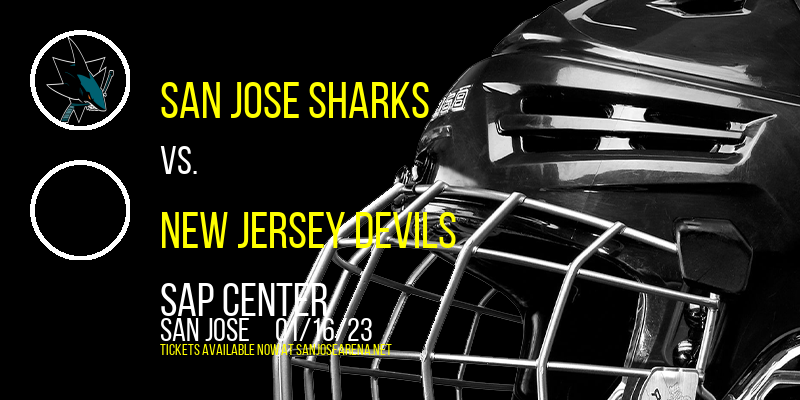 San Jose Sharks vs. New Jersey Devils at SAP Center tickets San Jose Sharks vs. New Jersey Devils at SAP Center