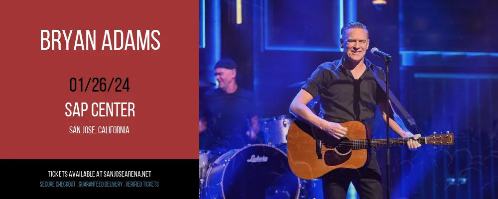 Bryan Adams at SAP Center
