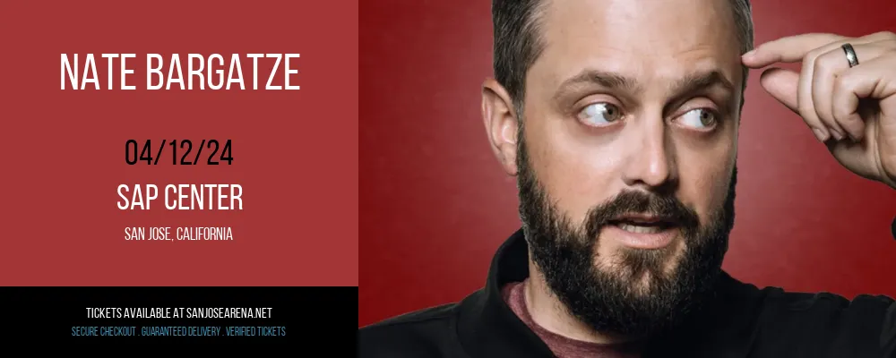 Nate Bargatze at SAP Center