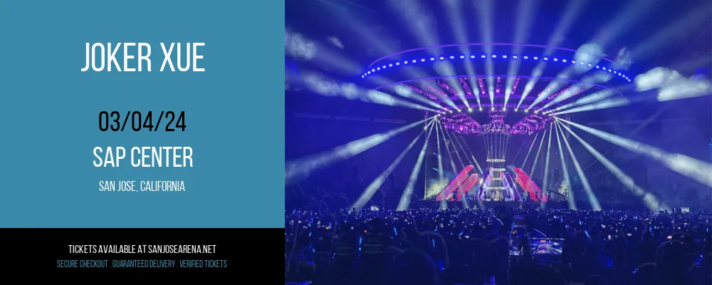 Joker Xue at SAP Center