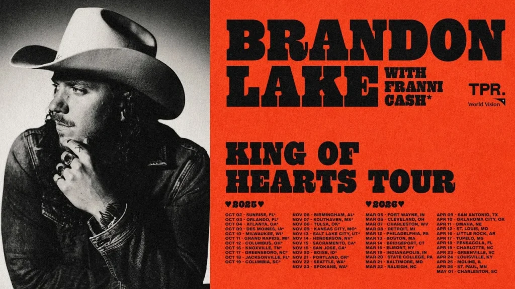 Brandon Lake at SAP Center