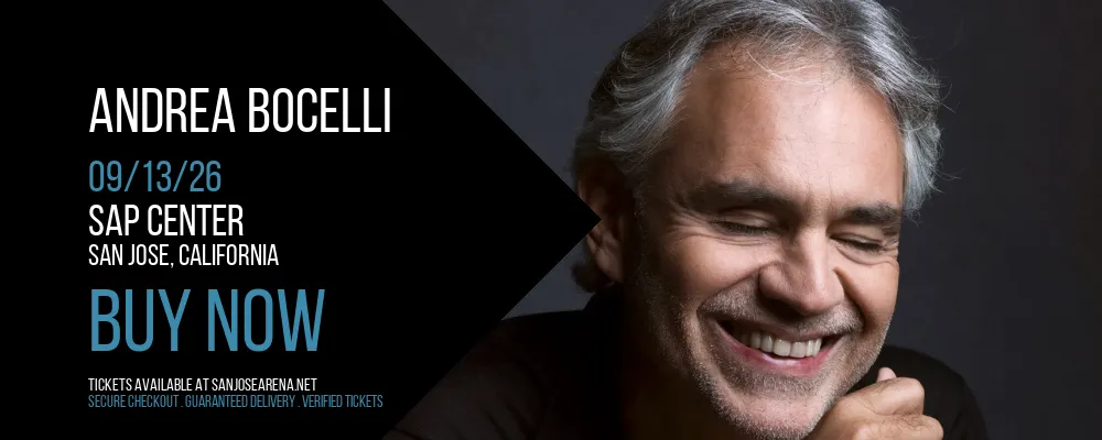 Andrea Bocelli at SAP Center